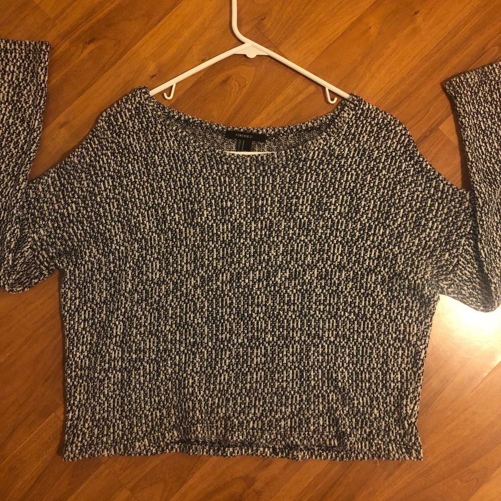 Slightly cropped sweater
